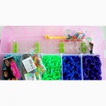 Набор резинок для плетения 22000 резинок Rainbow LOom Bands