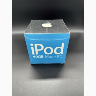 Apple iPod Classic 4. 4-е покоління, білий, 40 ГБ, новий, заводський, 2004 р