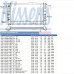 Радиатор Opel Calibra, Vectra A ( с АКПП)