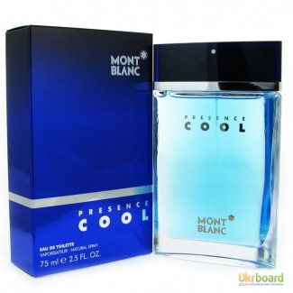 Mont Blanc Presence Cool туалетная вода 75 ml. (Монт Бланк Пресенс Кул)