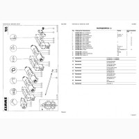 Каталог запчастей КЛААС Ягуар 695-CLAAS Jaguar 695 в печатном виде на русском языке