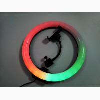 Кольцевая LED лампа RGB MJ26 26см 1 крепл.тел USB