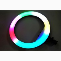 Кольцевая LED лампа RL-18RGB 45см 220V 3 крепл.тел. + пульт + чехол