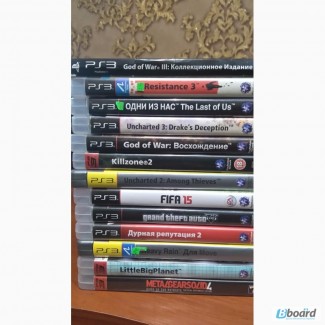 Продам игры Ps3