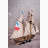 Продам модель Шхуны La Jacinthe 1825г. 1:36