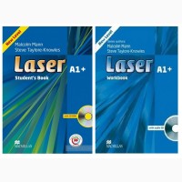 Продам Laser A1+, Laser A2, Laser B1, Laser B1+, Laser B2 Students book + work book