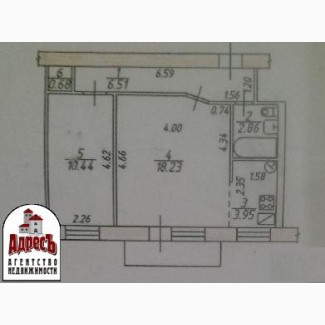 Продается 2-х комнатная квартира по пр. Соборный! Район Лахти