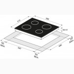 Варочная панель электрическая FREGGIA HCI64W