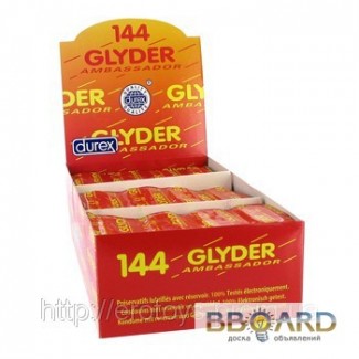 Презервативы Durex Glyder Ambassador 144шт