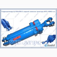 Гидроцилиндр Ц-100х200-3 задней навески трактора МТЗ, ЮМЗ н.о.