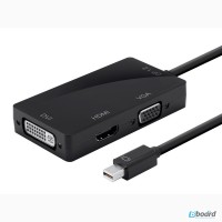 Mini DisplayPort 1.2a Mac Air, Mac Pro(Thunderbolt) to 4K HDMI, DVI, and VGA