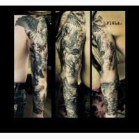 PIGLA.TATTOO STUDIO Тату студия Днепр. Художественная татуировка