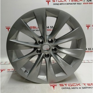 Диск колесный задний 20X9.5 ET40 - GREY SLIPSTREAM NEW Tesla model X 106520