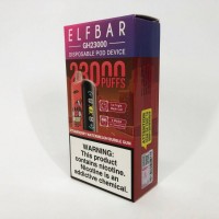 Електрона сигарета ELFBAR GH 5% на 23000 затягувань (Полунично-Кавунова жувальна гумка)