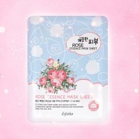 Esfolio pure skin rose essence mask тканевая маска c экстрактом розы