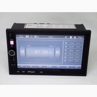 2din автомагнитола Pioneer 7022 USB+BT+SD пульт на руль (короткая)