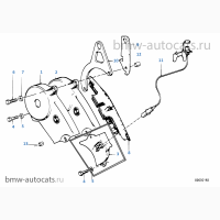 BMW 1271863, Защита ремня ГРМ БМВ М20, BMW 11141271862, оригинал