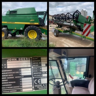 Комбайн John Deere 2256 HM 2000року виг. Потужність двигуна: 162кВт/220к.с