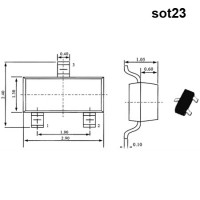 Стабилитроны импортные серий bzv85 bzv55 bzx84 1n53 в корпусах SOT23 SOD80 DO41 DO201