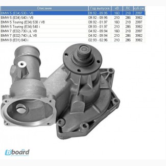 Насос водяной / помпа BMW 5, BMW 7 (V8)