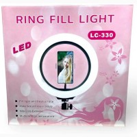 Кільцева LED-лампа LC-330 33 см 1 кріп.тел USB