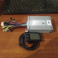 Контроллер электровелосипеда 24/36v/48v 400-600 W EB0002 с LCD дисплеем в комплекте