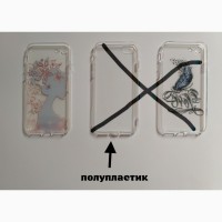 Чехол Бампер силиконовые с принтом на iphone 7