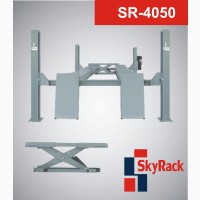 Купить подъемник для сход-развала SkyRack SR-4050, 4 стоечный подъемник