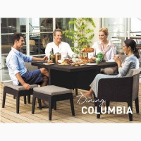 Садовая мебель Keter Columbia Dining Set 9 Pcs