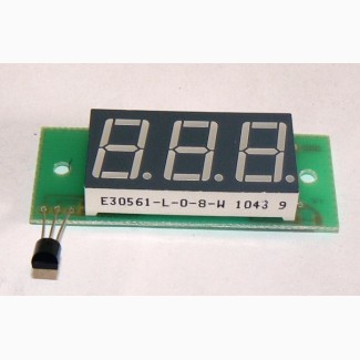 K112 Цифровой термометр -55…+125 C шкала 0.56 дюйма на AtMega48PA-AU, LP2951C и DS18B20