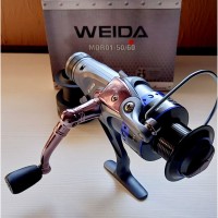 Карповая катушка с байтраннером и двумя шпулями Weida MDR 3000; 4000