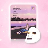 Skin79 seoul girl#039;s beauty secret mask - soothing успокаивающая тканевая маска для лица