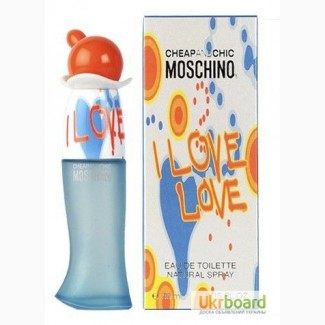 Moschino Cheap Chic I Love Love туалетная вода 100 ml. (Москино Чип энд Шик Ай Лав Лав)