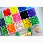 Loom Bands набор 4200 резиночек для плетения браслетов из разноцветных резинок