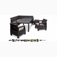 Садовая мебель Curver Corfu Dining Duo 7 Set