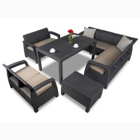 Садовая мебель Curver Corfu Dining Love 9 Set