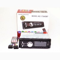 Автомагнитола Pioneer 1784DBT - Bluetooth MP3 Player, FM, USB, SD, AUX - RGB подсветка