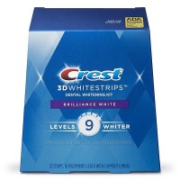 Crest 3D White Whitestrips Brilliance White Бриллиантовое отбеливание зубов полоски USA