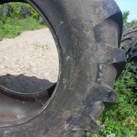 Б/у шины 710/70r42 michelin (пара тракторных шин)