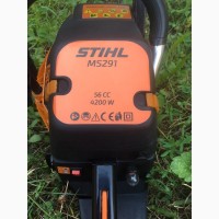 Бензопила 4, 2 кВт STIHL MS 291 Польша Доставка Гарантия Сервис Запчасти ЗАХОДИ