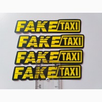 Наклейки на авто на ручки авто faketaxi 4 шт