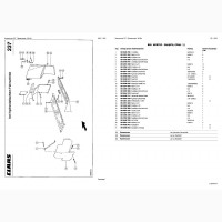 Каталог запчастей КЛААС Доминатор 140-CLAAS Dominator 140 в печатном виде на русском языке