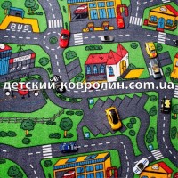 Ковры детские. Коллекция City Life. Детский ковролин. Винница