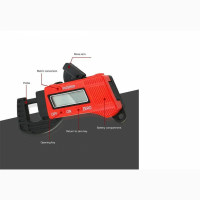 Микрометр цифровой, толщиномер электронный 0-12, 7мм