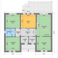 Продажа одноуровневого дома, 106 кв.м., 0, 0532 га, г. Боярка, Киево-Святошинский р-н