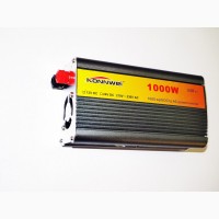 Преобразователь (инвертор) 12V-220V 1000W silver