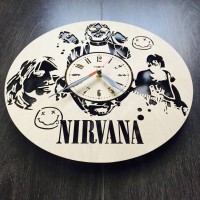 Часы оригинальные из дерева «Nirvana»