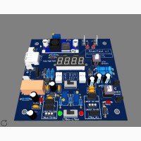 Печатная плата тестер интегральных стабилизаторов StabiTest (LM317)