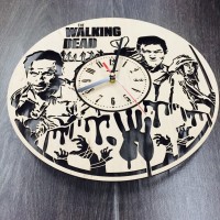 Настенные часы с оригинальным дизайном «The Walking Dead»