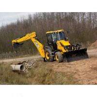 Услуги аренда экскаватора – погрузчика JCB 3cx, TEREX + гидромолот